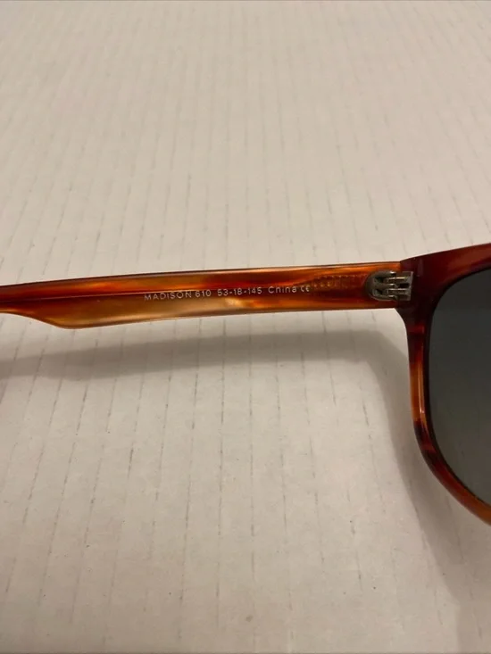 Warby Parker Red Tortoiseshell Madison 610 Cat Eye Sunglasses Only 53-18-145. - Picture 8 of 10